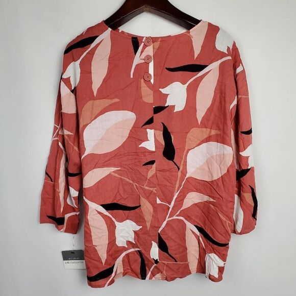 Liz Claiborne Studio XL Blouse, NWT - Picture 2 of 6
